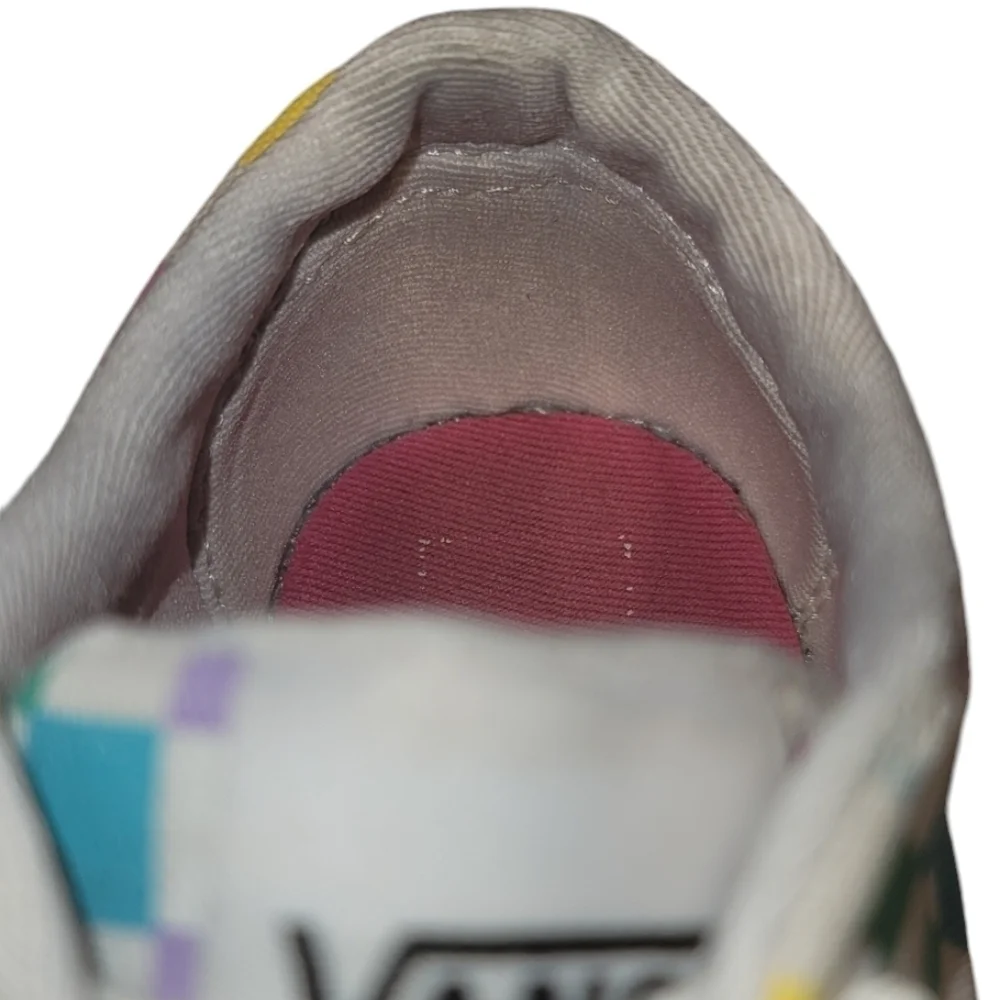 Vans multicolored checked lace-up sneakers